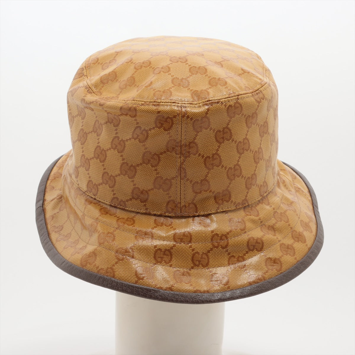 Gucci x adidas GG Crystal Bucket Hat Cotton & nylon Brown 696484