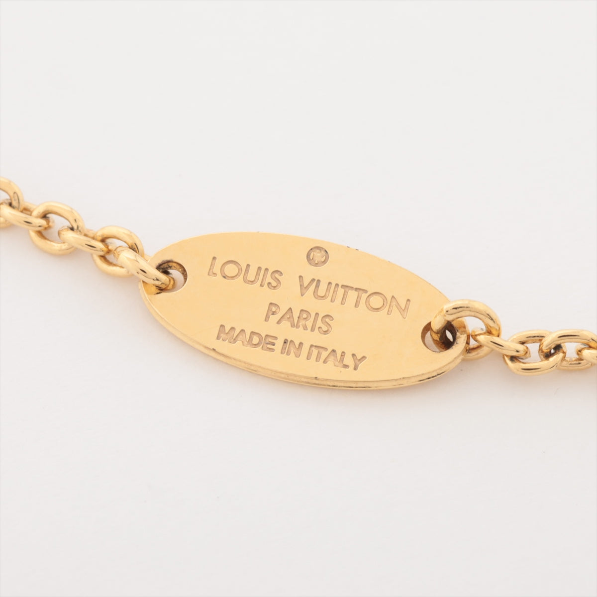 Louis Vuitton M0940A Brasserie LV floragram GK2203 Bracelet GP x Imitation pearl Gold