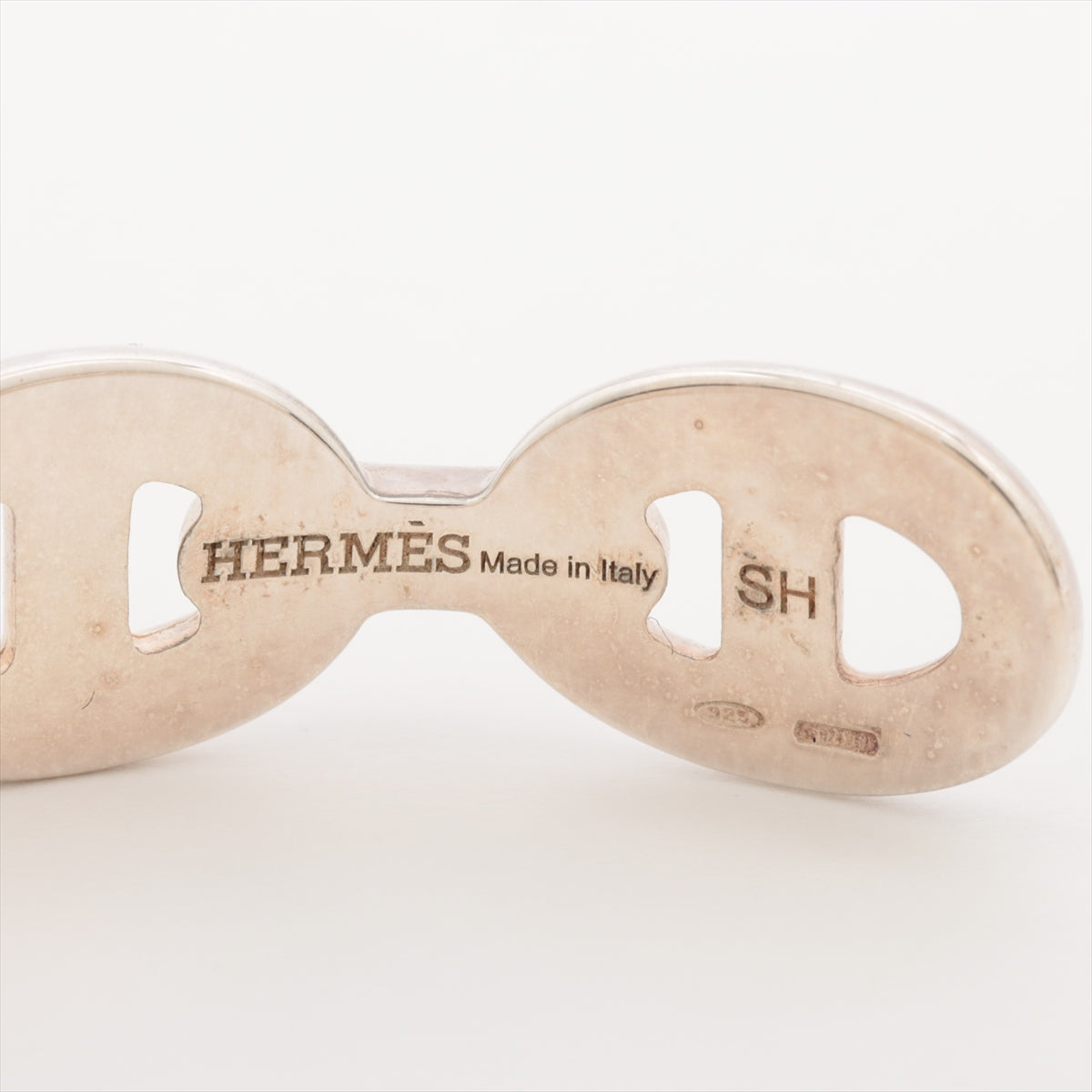 Hermès Chaîne d'Ancre Enchainee Bracelet 925 18.6g Silver