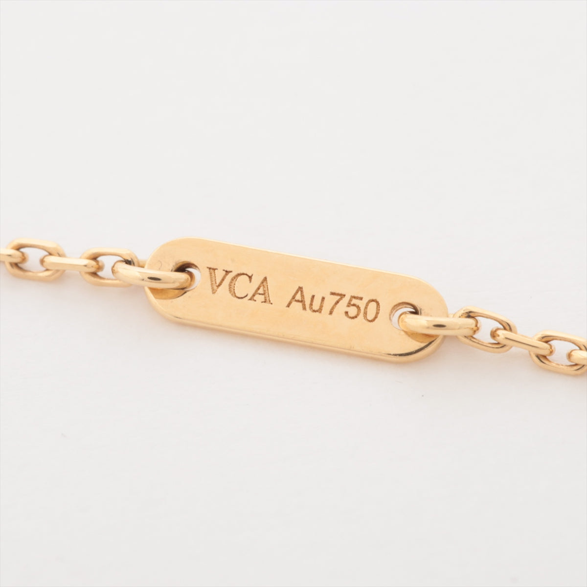 Van Cleef & Arpels Sweet Alhambra Papillon shells Necklace 750(YG) 2.9g VCARF69300