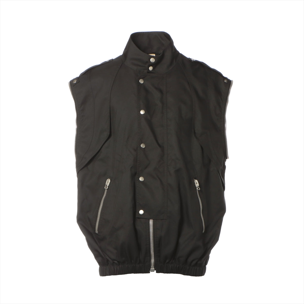 Gucci 23 years Polyester & Nylon Jacket 48 Men's Black  2WAY Removable sleeves 714759 METAMORFOSI