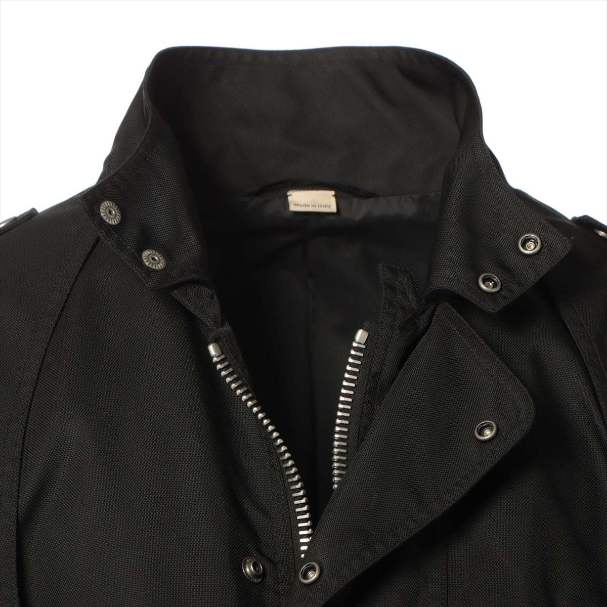Gucci 23 years Polyester & Nylon Jacket 48 Men's Black  2WAY Removable sleeves 714759 METAMORFOSI
