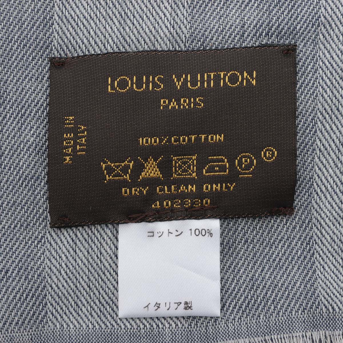 Louis Vuitton 402330 Stole Cotton Grey