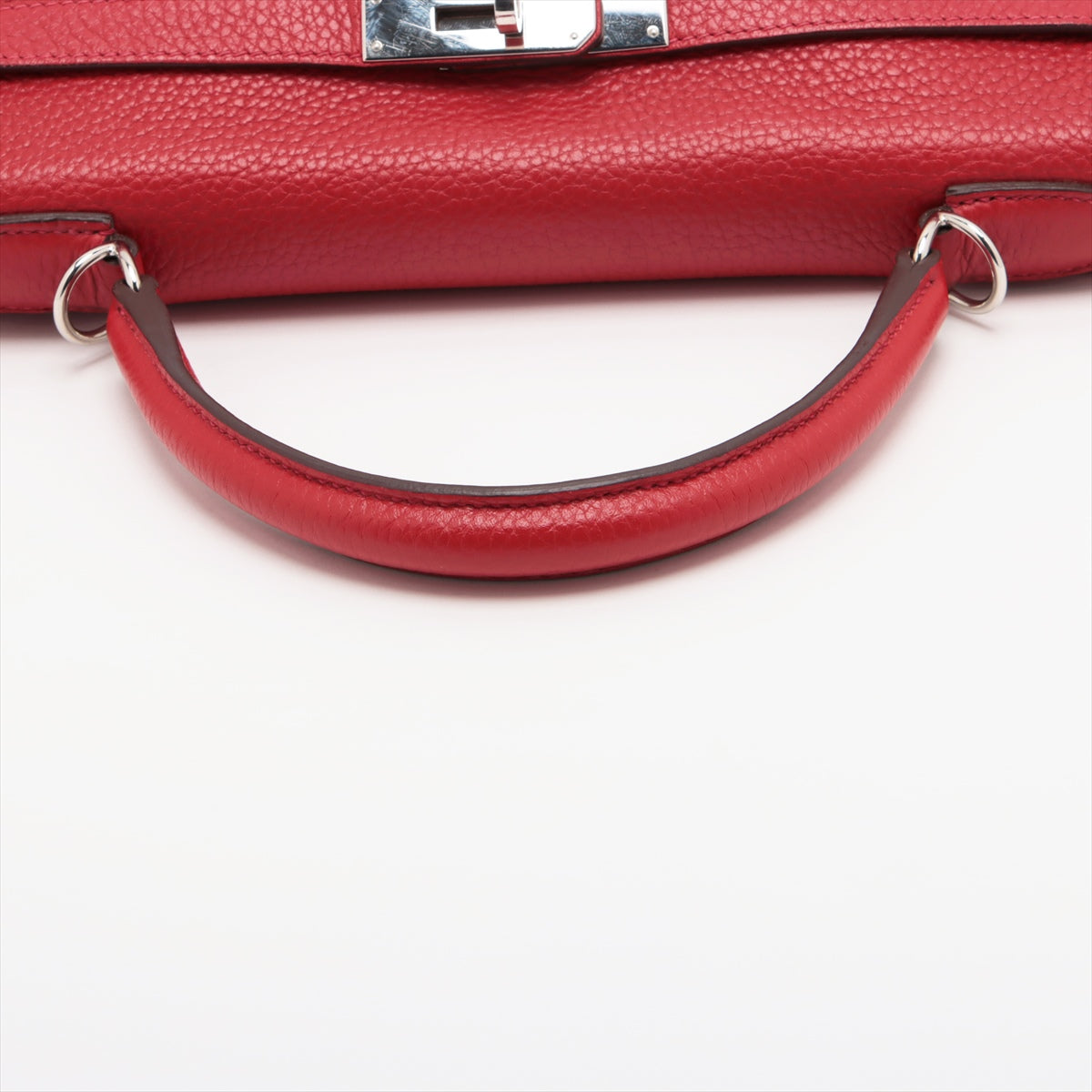 Hermès Kelly 32 Taurillon Clemence Silver Metal fittings □O: 2011