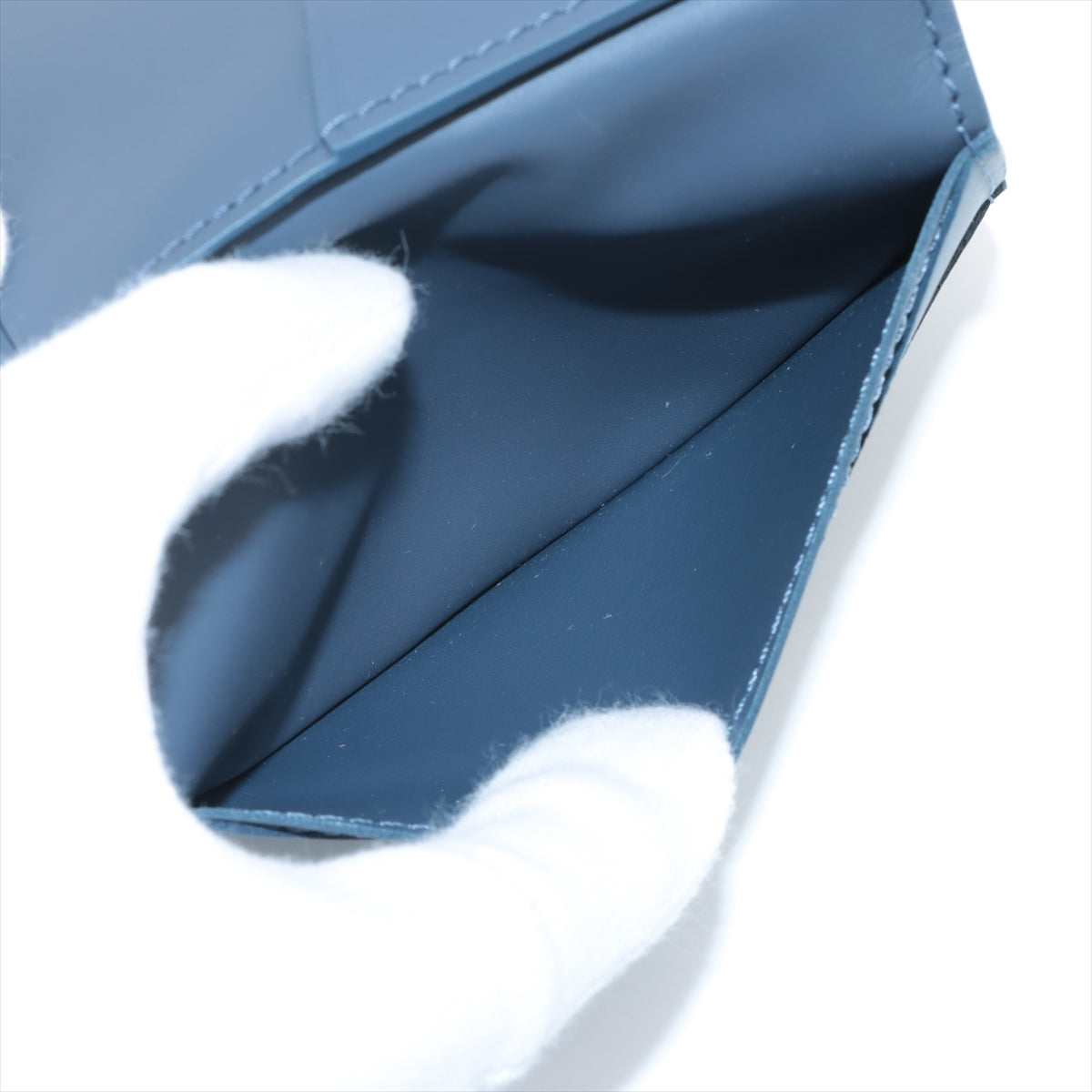 Louis Vuitton Monogram Shadow Organizer Do Posh Model number Blue Card Case M82324 responsive RFID