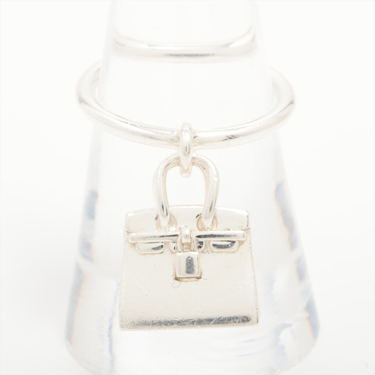 Hermès Birkin Amulet rings 55 925 8.0g Silver