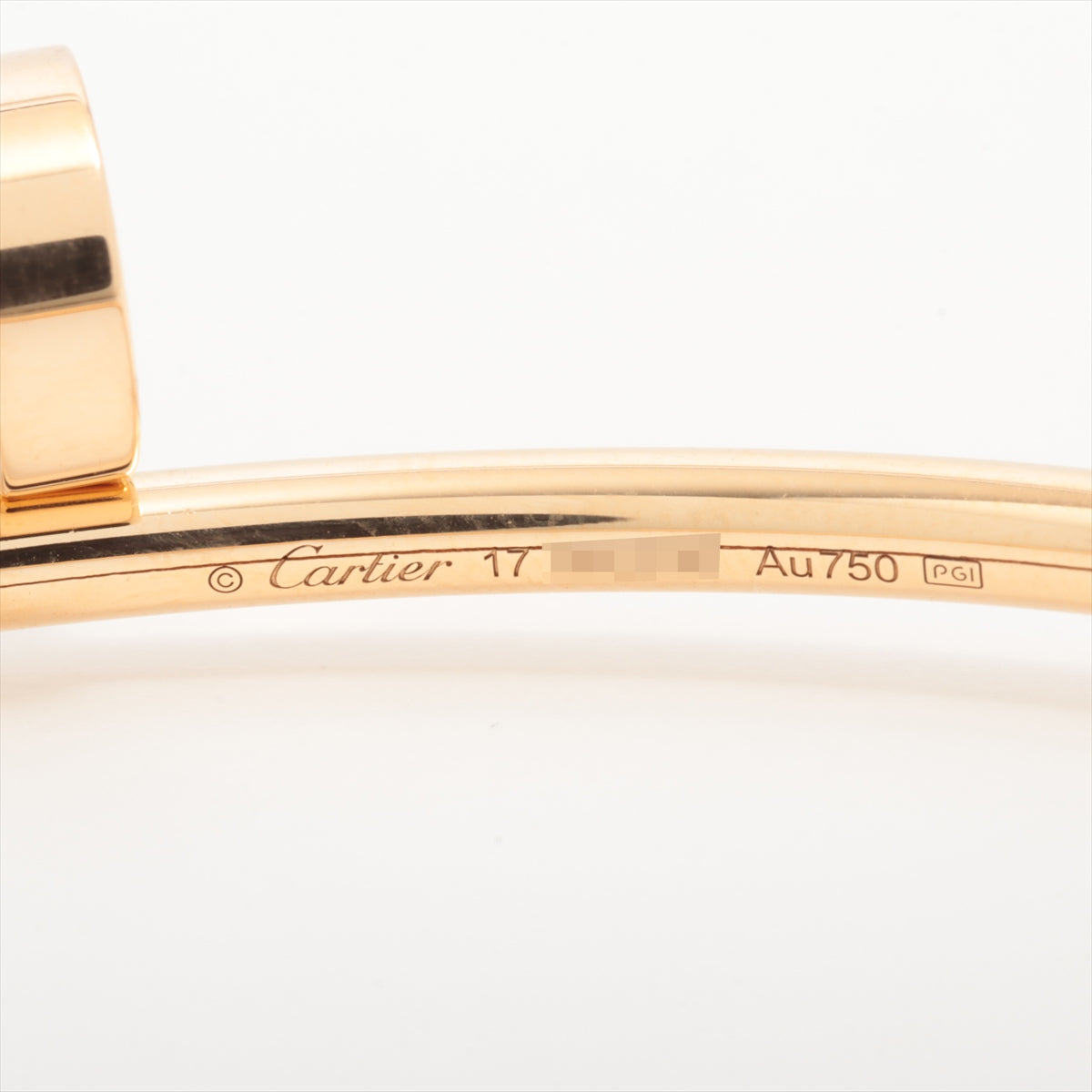 Cartier Juste un Clou SM Bracelet 750(PG) 9.7g 17 B6062517