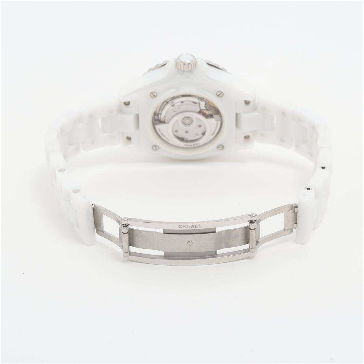 Chanel J12 H5699 SS×CE AT White-Face Extra Link 2