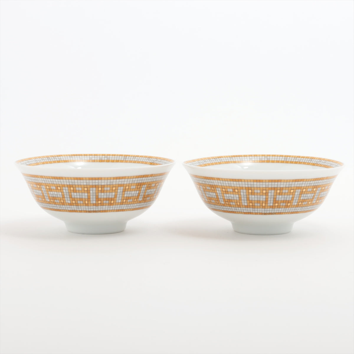 Hermès mosaic24 bowls Ceramic Orange