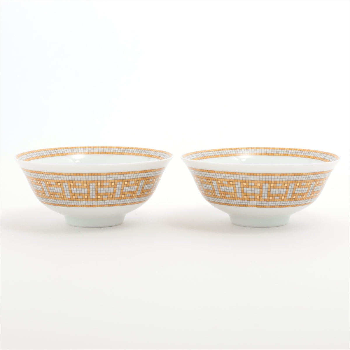 Hermès mosaic24 bowls Ceramic Orange