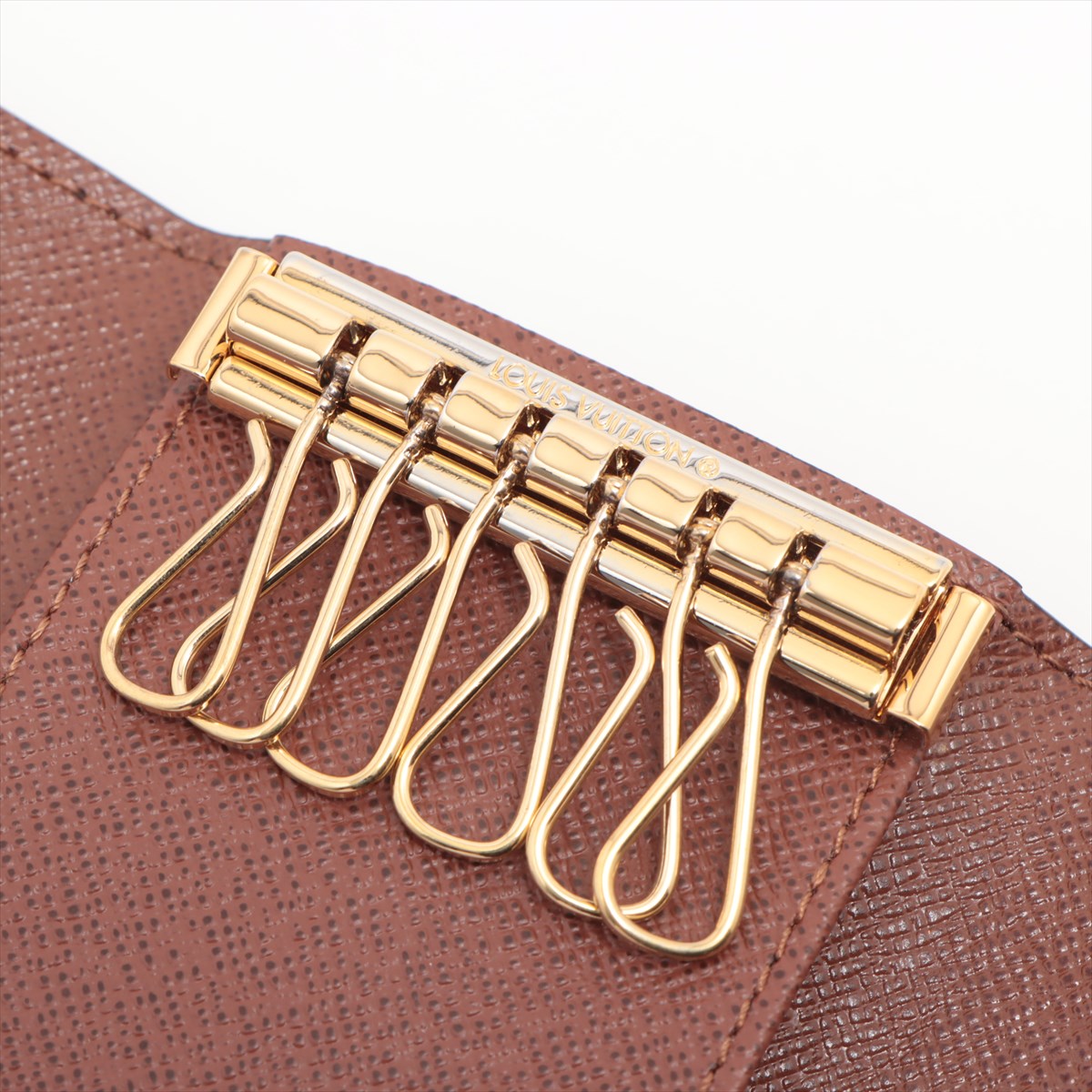 Louis Vuitton Monogram Multiclés 6 M62630 Brown Key Case responsive RFID