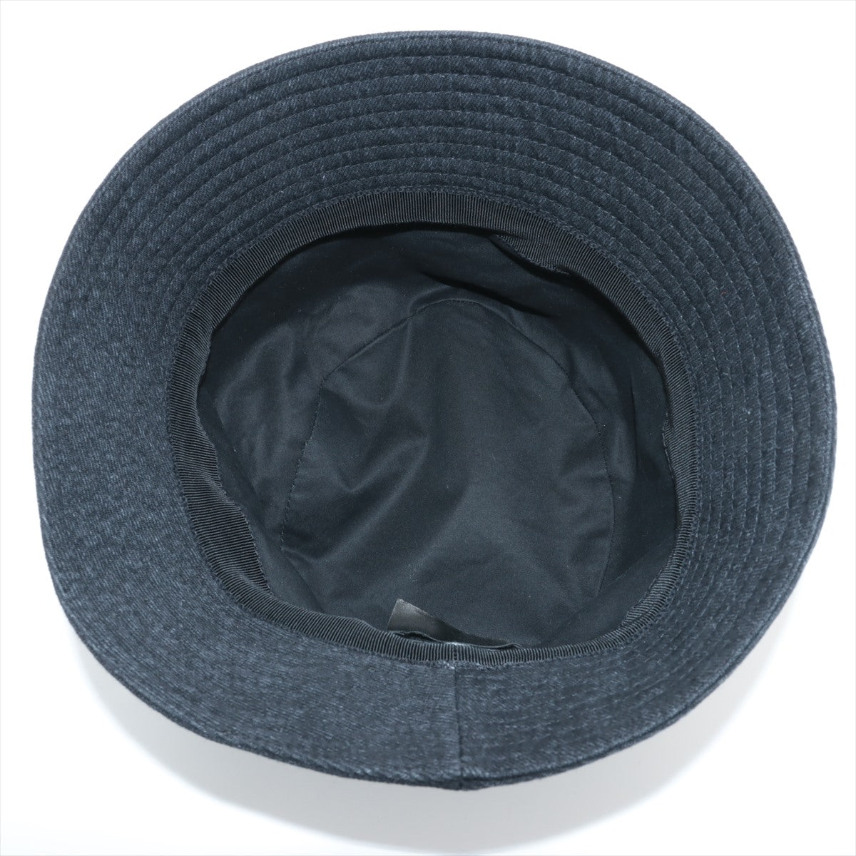 Prada 2HC137 Hat L Cotton Black