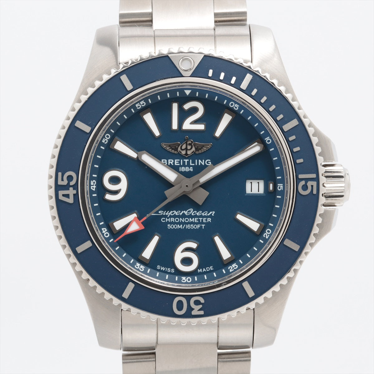 Breitling Superocean automatic 42 A17366D81C1A1 SS AT Blue-Face
