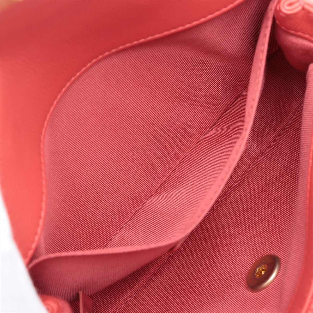 Chanel Matelasse Lambskin Sling backpack Pink Gold Metal fittings 27th