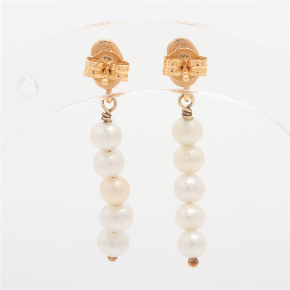 ete Pearl Piercing jewelry K18×925 1.6g
