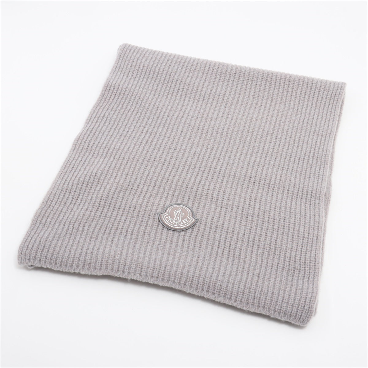 Moncler SCIARPA Scarf Wool & Nylon Grey