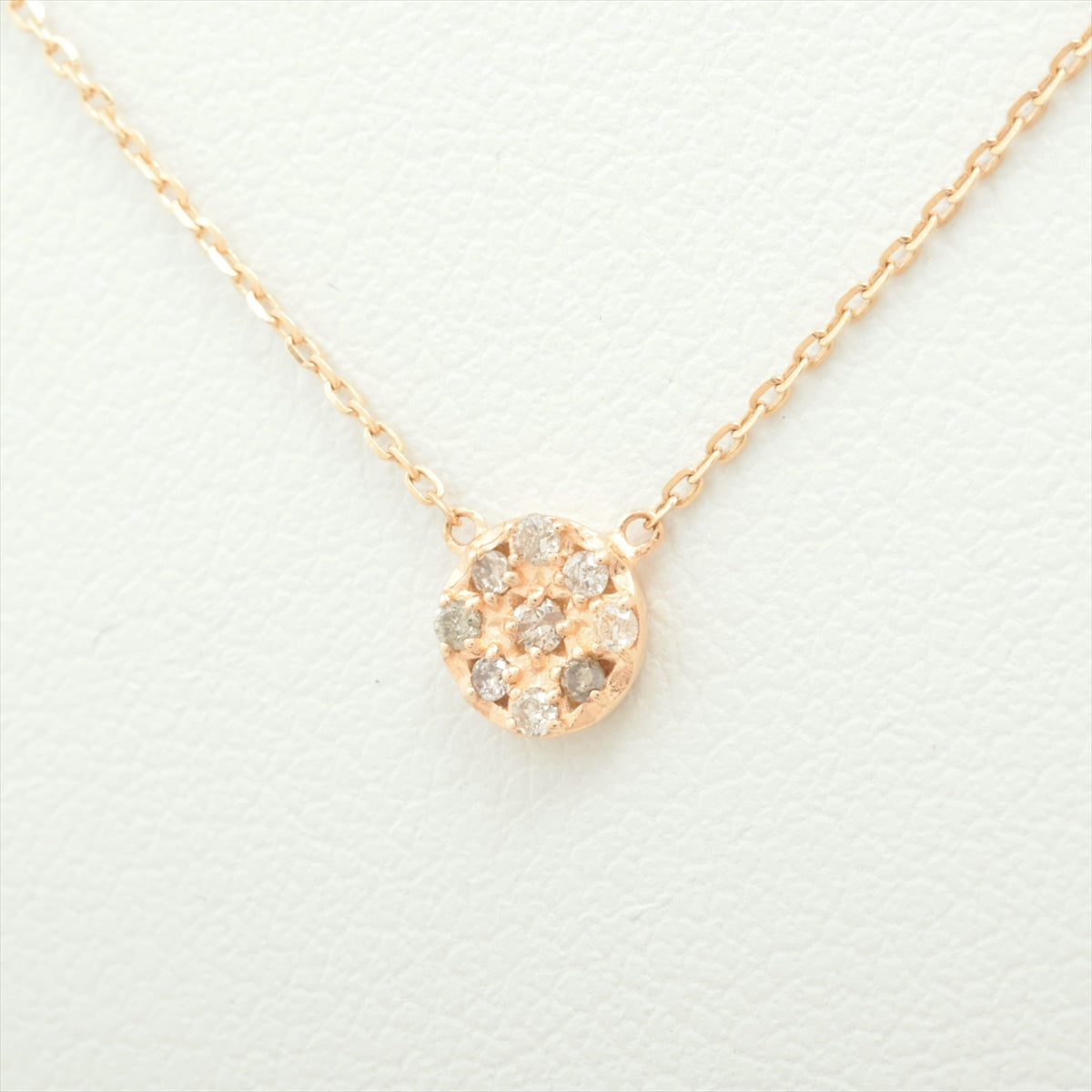 NOJESS diamond Necklace K10(YG) 0.8g 0.05
