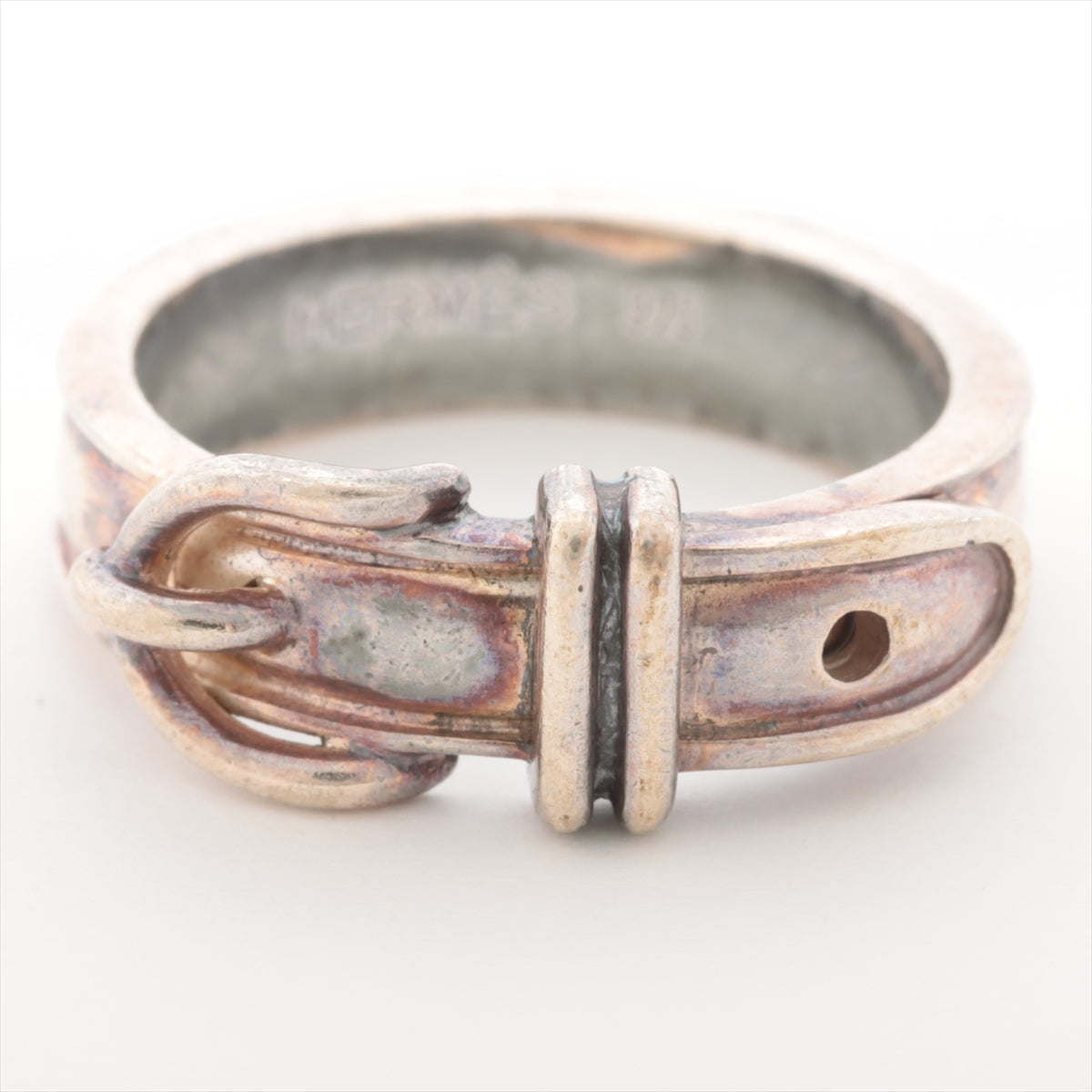 Hermès Century clore rings 925 4.7g Silver