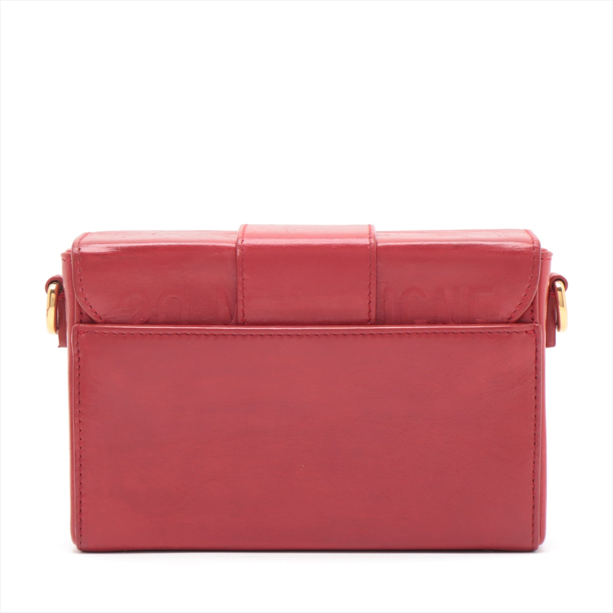 Christian Dior Montaigne 30 Leather Shoulder bag Red