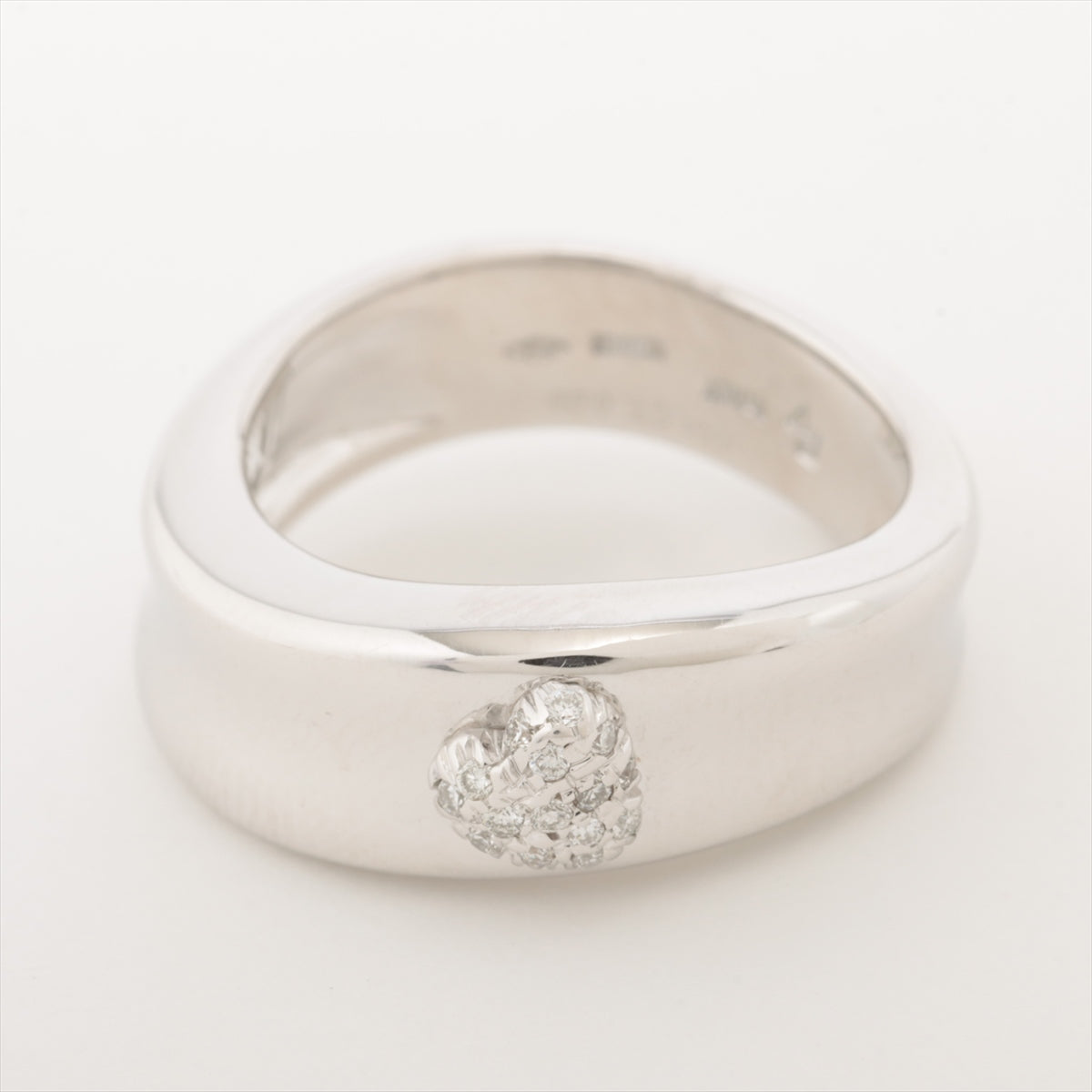 Ponte Vecchio diamond rings 750(WG) 7.6g 0.06
