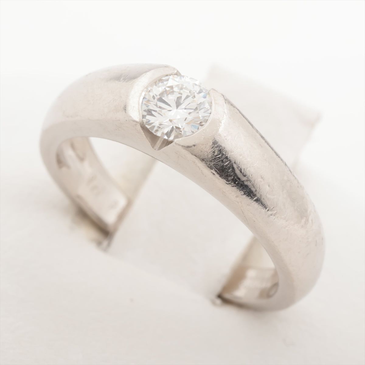 Chaumet Fidelite diamond rings Pt950 6.7g Diamond diameter approx. 4.50mm