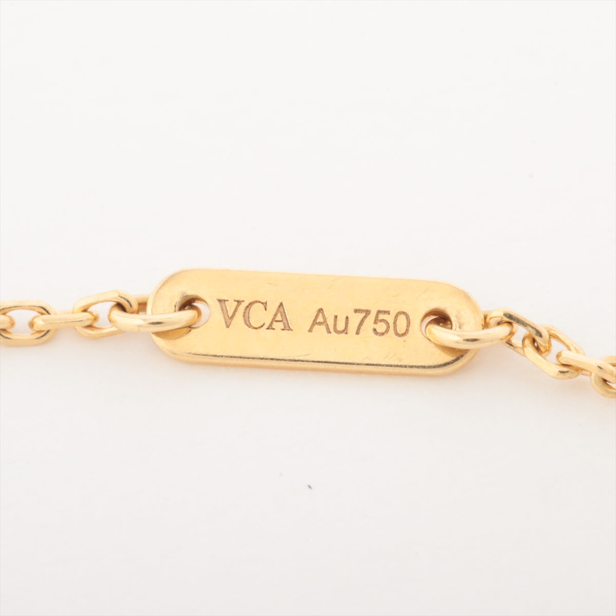 Van Cleef & Arpels Frivole Mini diamond Bracelet 750(YG) 2.2g VCARP0J200