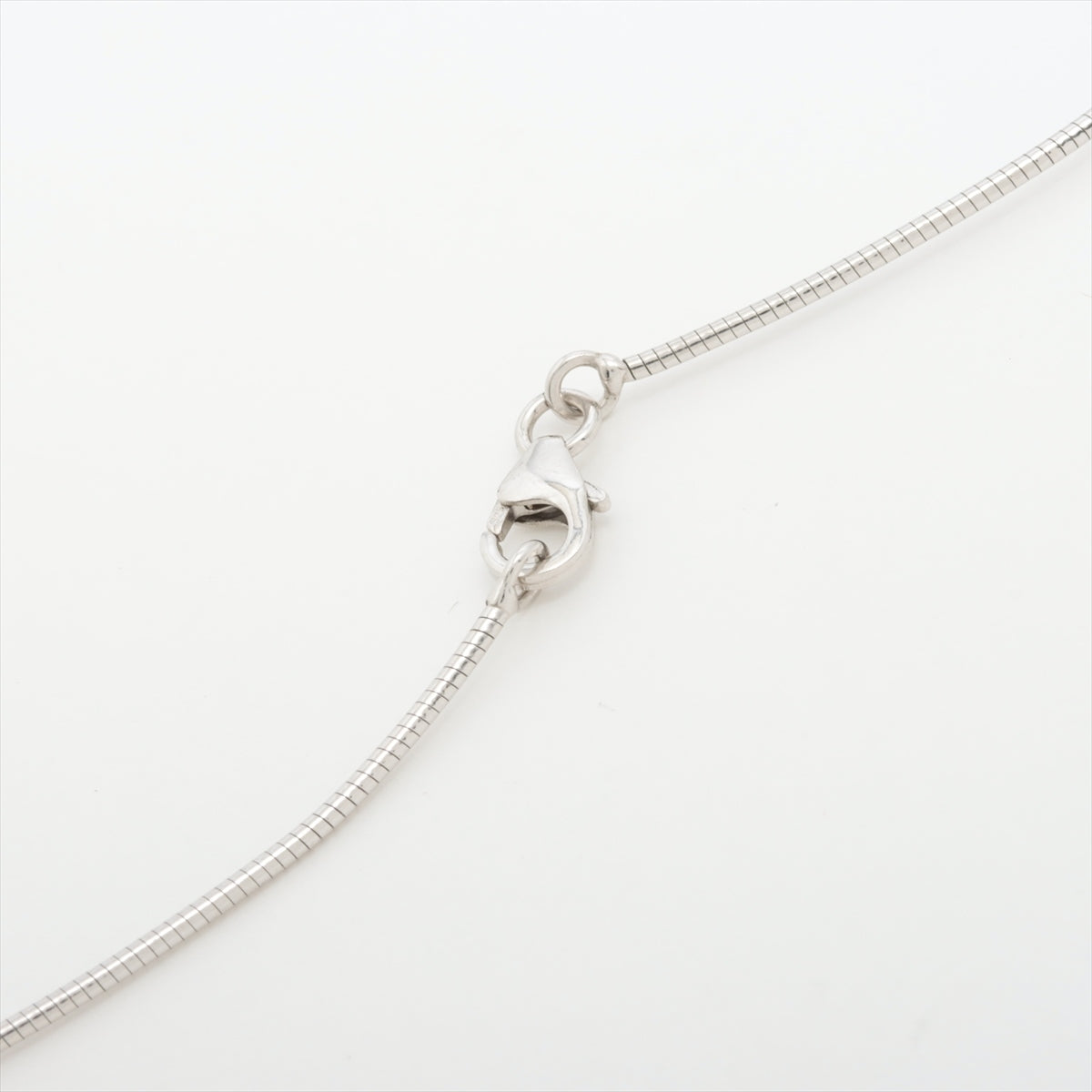 Hermès Pop ash Necklace Rubedo Metal × SV925 Silver×Pink