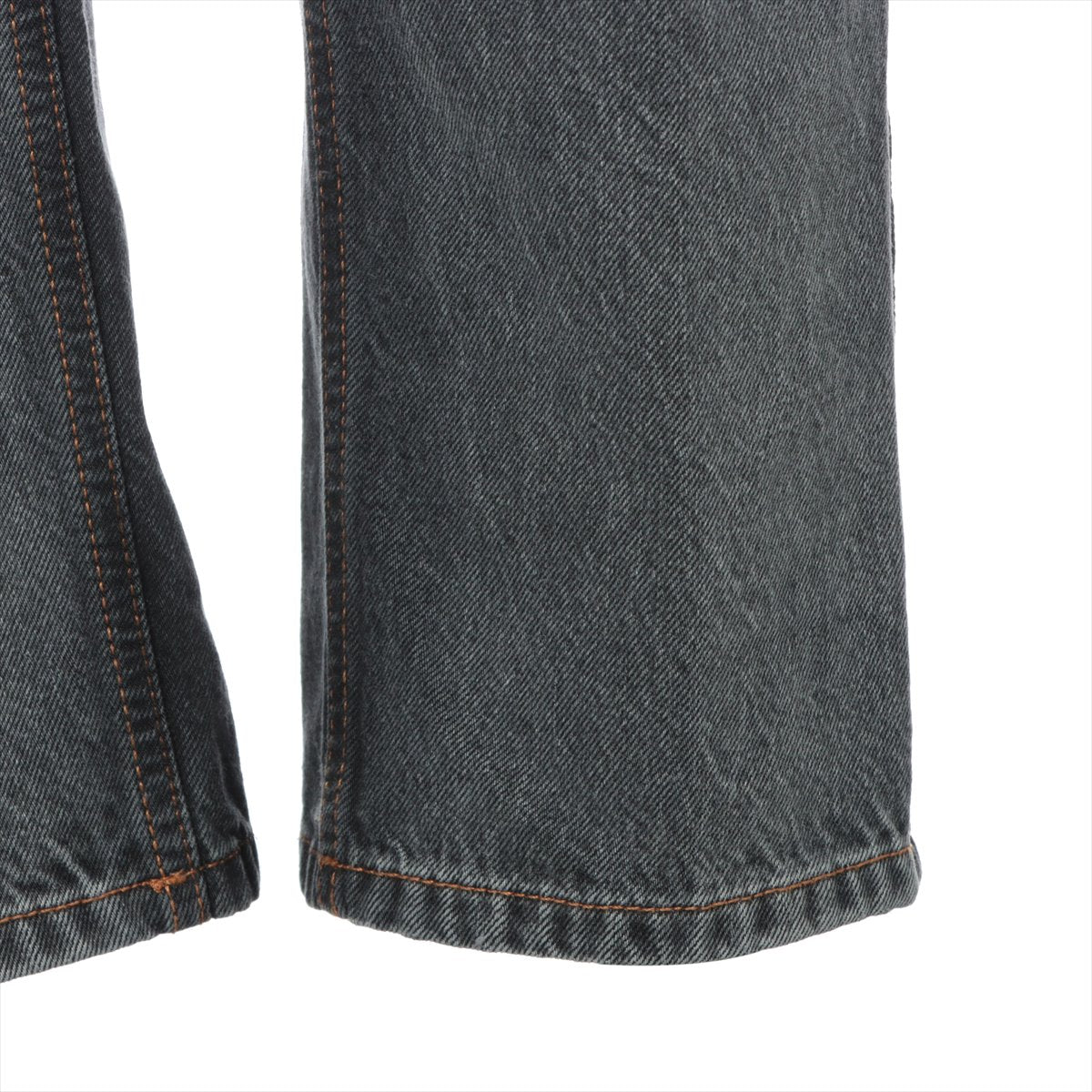 Loewe Anagram Cotton Denim pants 44 Men's Grey  H526Y11X20