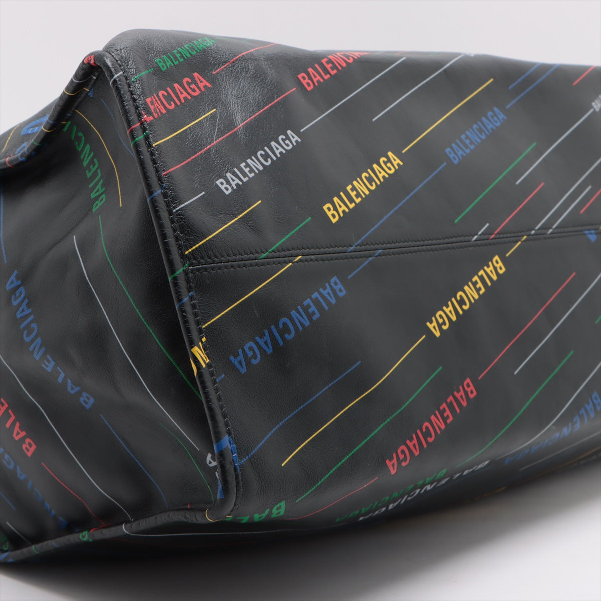 Balenciaga Market Shopper Leather Tote bag Multicolor A2651854