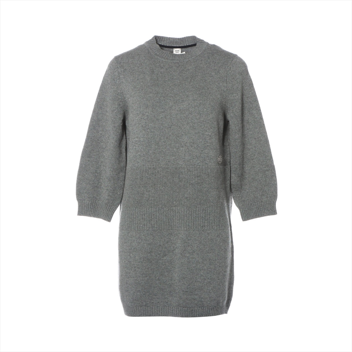 Hermès Cashmere Knit dress 36 Ladies' Grey
