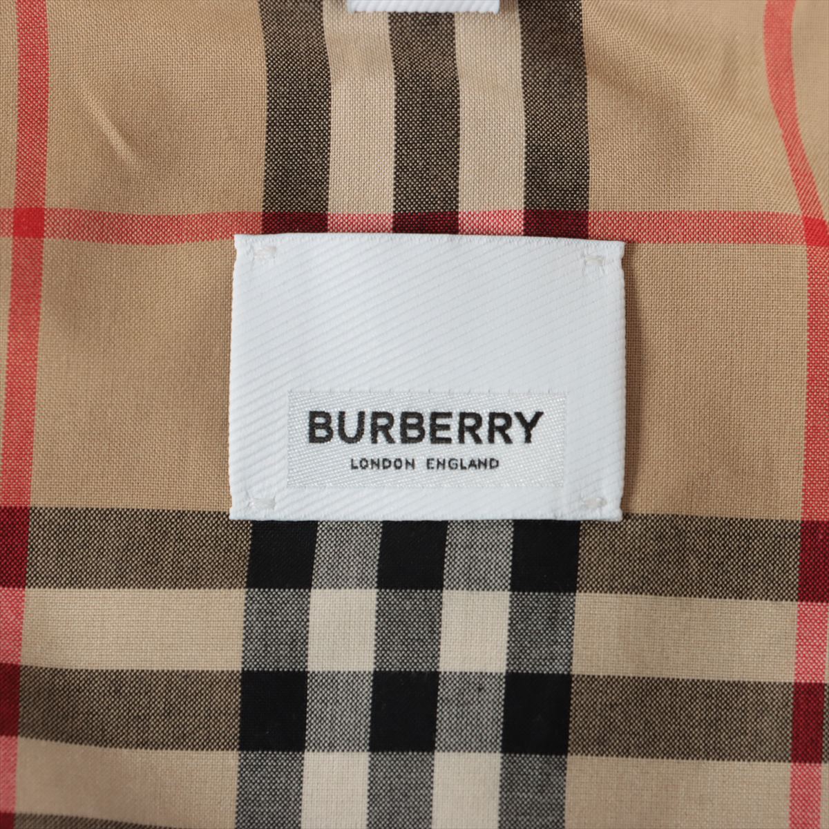 Burberry Tissi period Cotton Trench coat IT38 Ladies' Brown  8041099 back logo