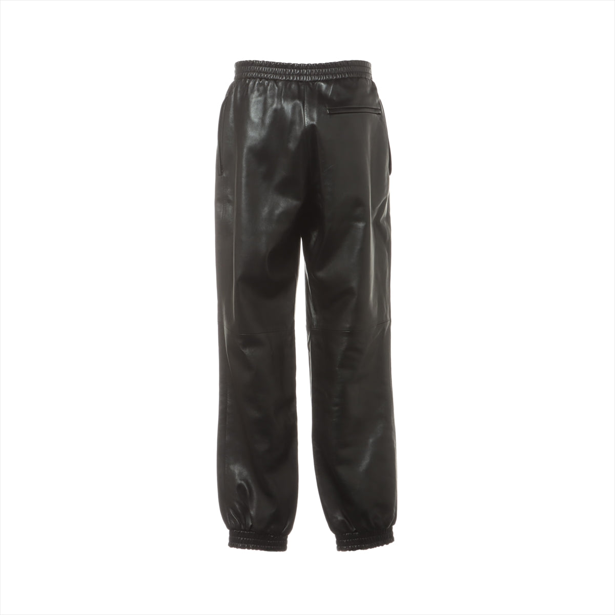 Burberry Lambskin Pants XS Men's Black  4561199