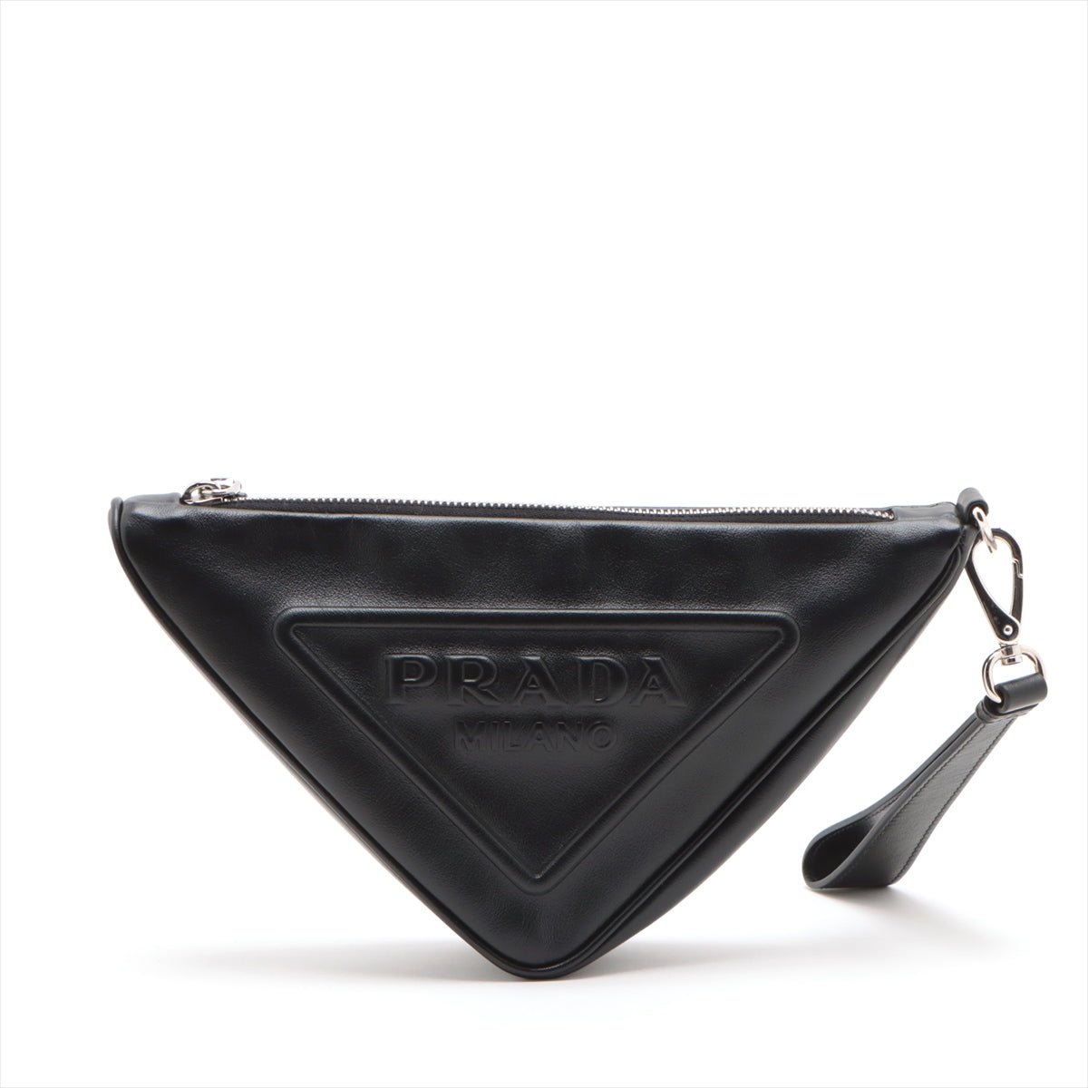Prada Triangle Clutch bag Black 1NE039