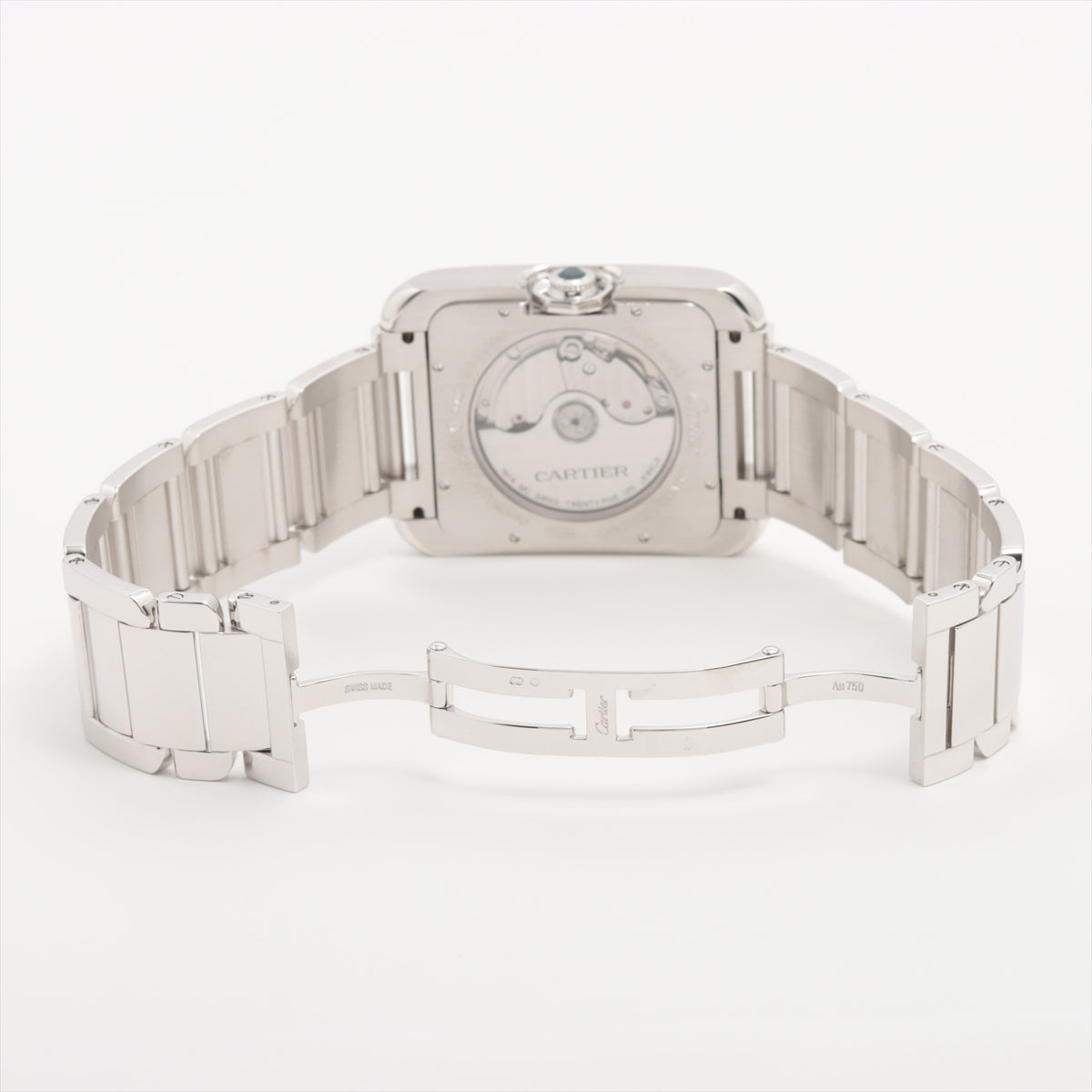 Cartier Tank Anglaise XL W5310025 WG AT Silver-Face