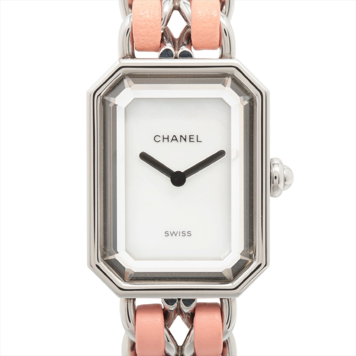 Chanel Premier Rock H6359 SS & Leather QZ Shell-Face