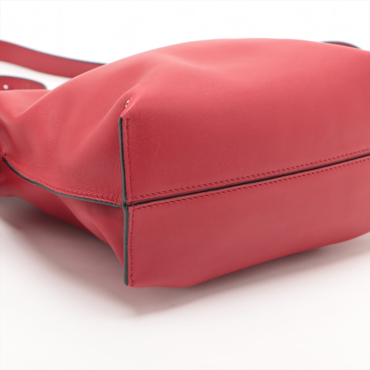 Loewe Flamenco clutch Leather Shoulder bag Red