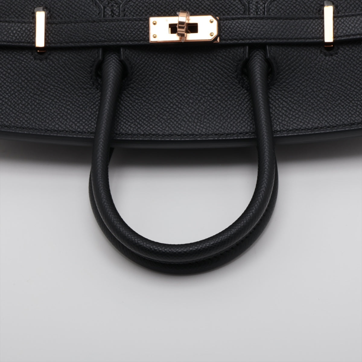 Hermès Birkin 25 Serie Veau Epsom Black Rose gold hardware B: 2023
