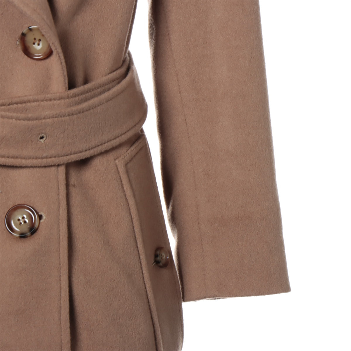 Burberry Kensington Wool & Cashmere Trench coat IT34 Ladies' Beige  8058195 Tissi period