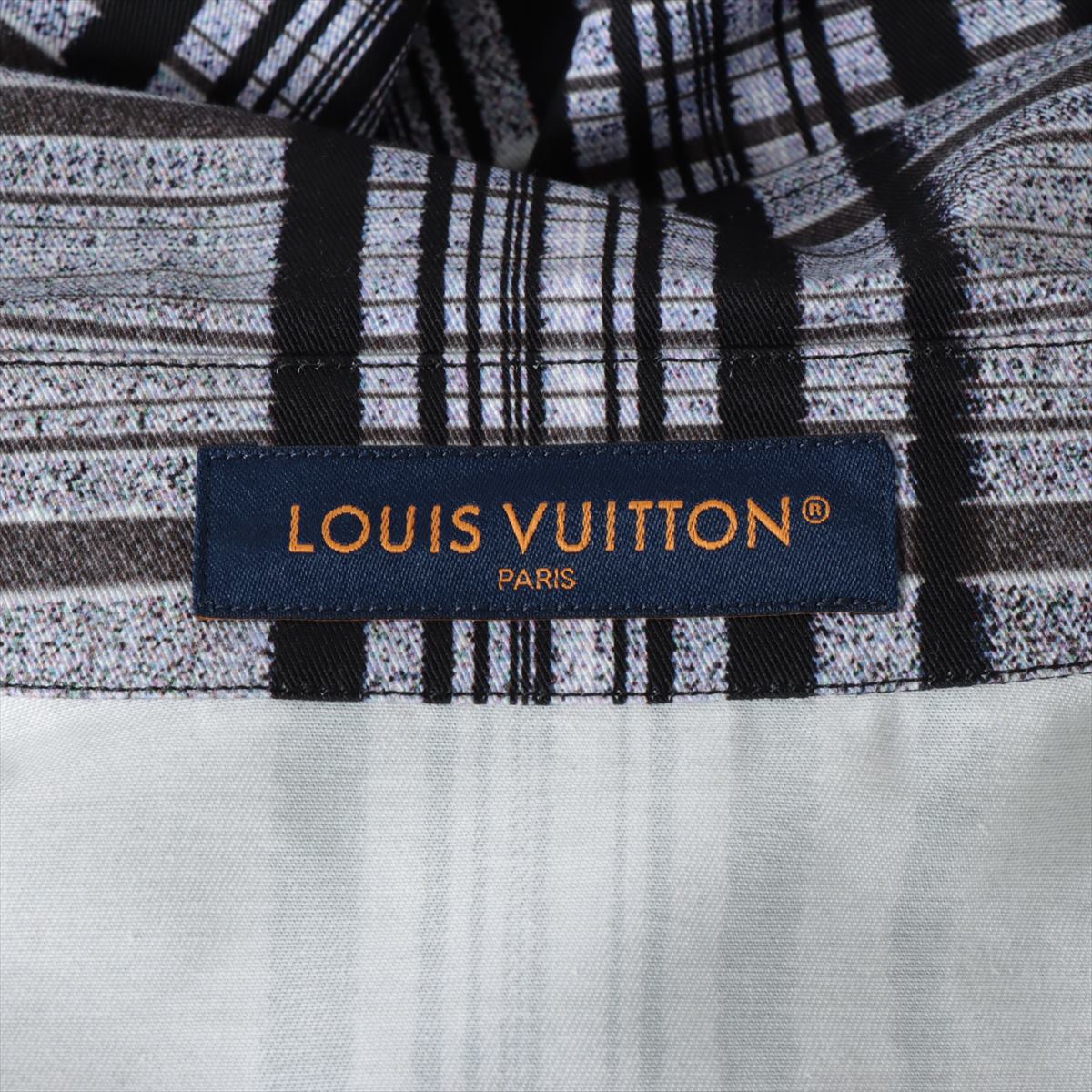 Louis Vuitton 23AW Cotton Shirt L Men's Multicolor  RM232 printed  Oversized 1ABY24