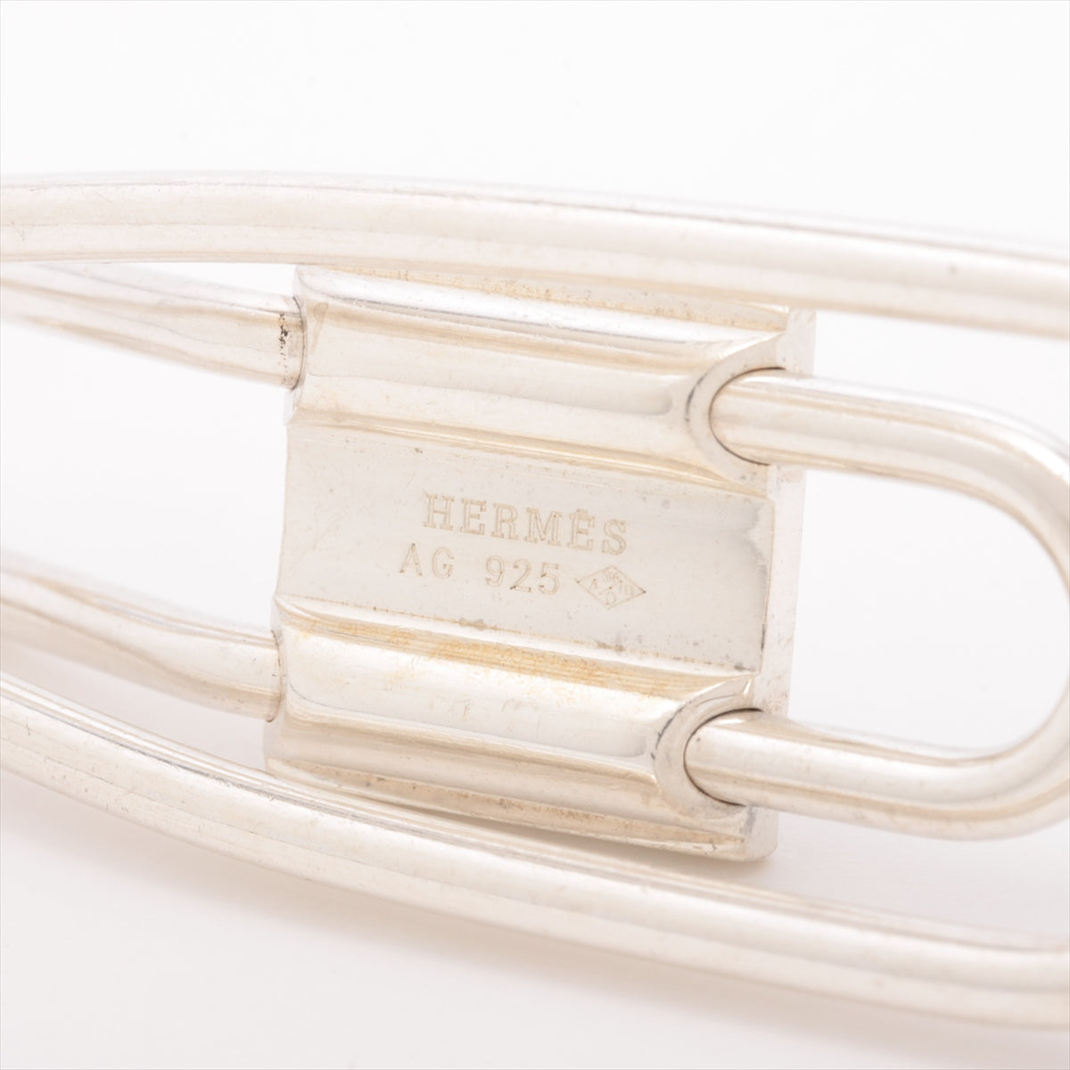 Hermès Cadena lock Money clip 925 Silver