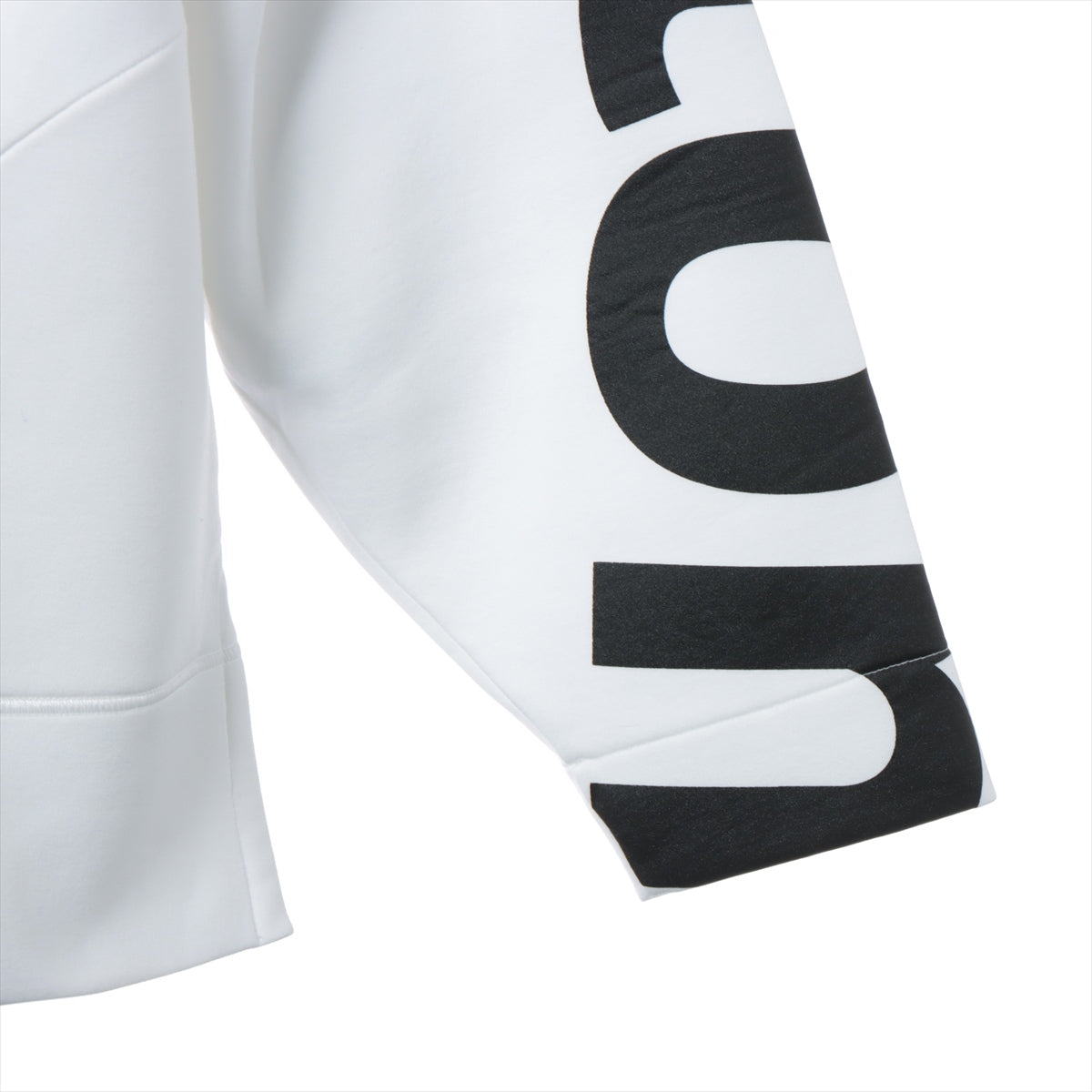 Louis Vuitton 24SS Cotton & nylon Parker S Ladies' White  RW241WA 1AFFEF signature sleeve zip-up hoodie