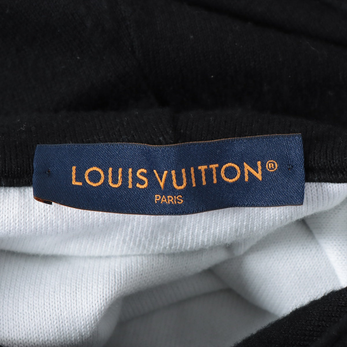 Louis Vuitton 24SS Cotton Parker L Men's Black  RM241Q Monogram gradient