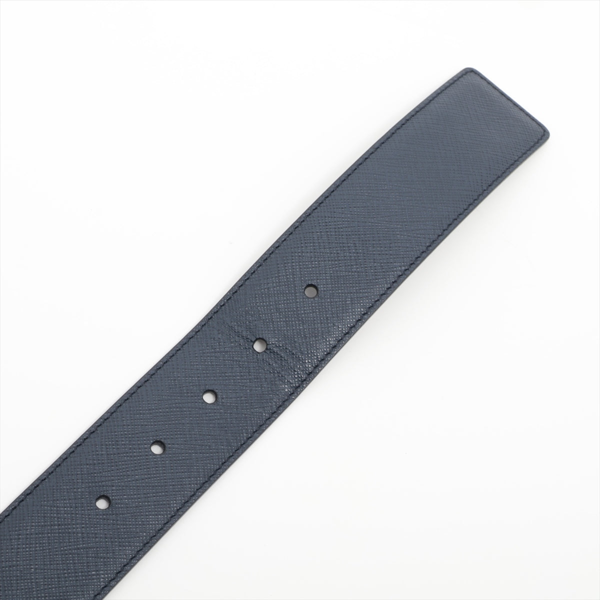 Prada Belt Leather Navy blue
