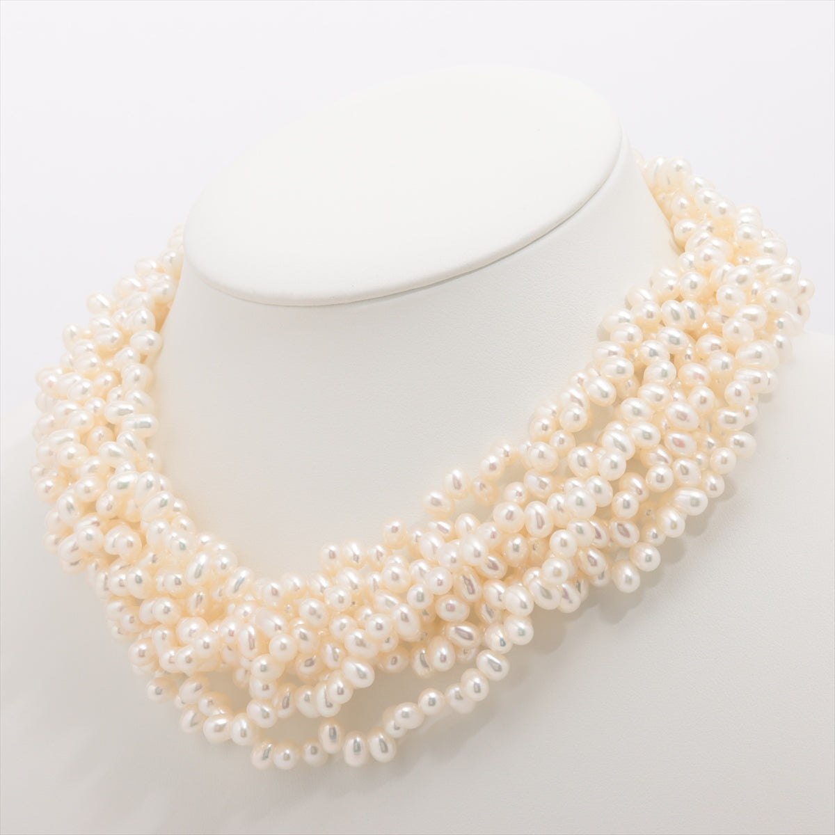 Tiffany Torsade Choker 925 x pearl Total weight: 174g White Paloma Picasso 8 rows Necklace