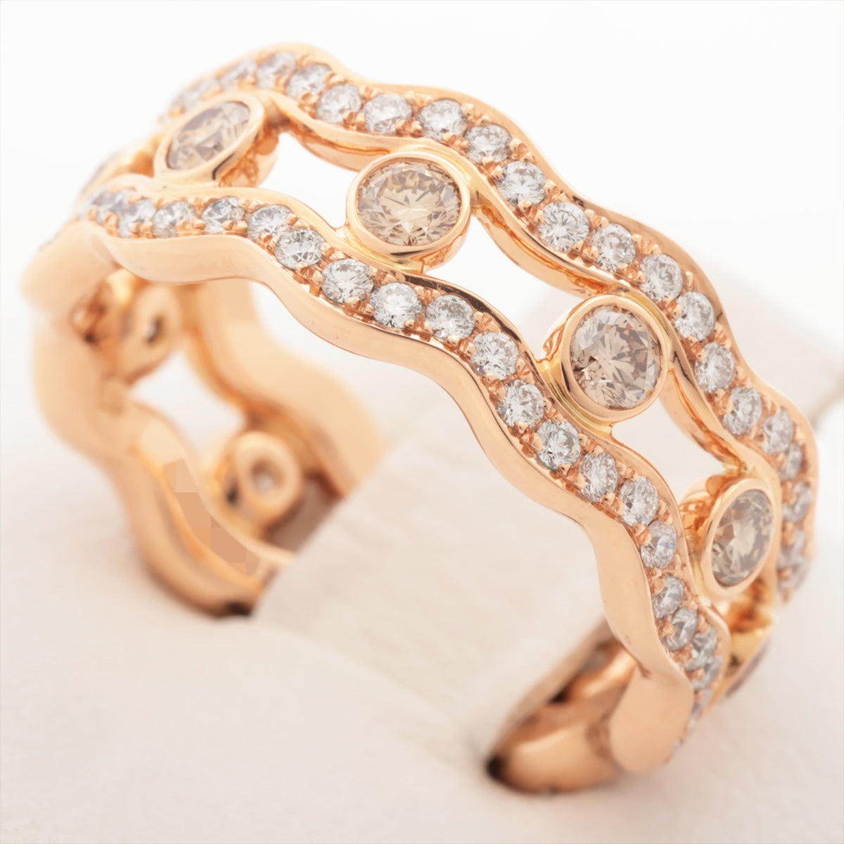 Hermès diamond rings 750(PG) 6.6g 51