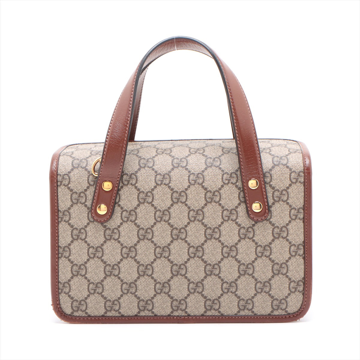 Gucci Horsebit GG Supreme 2way handbag Brown 645453