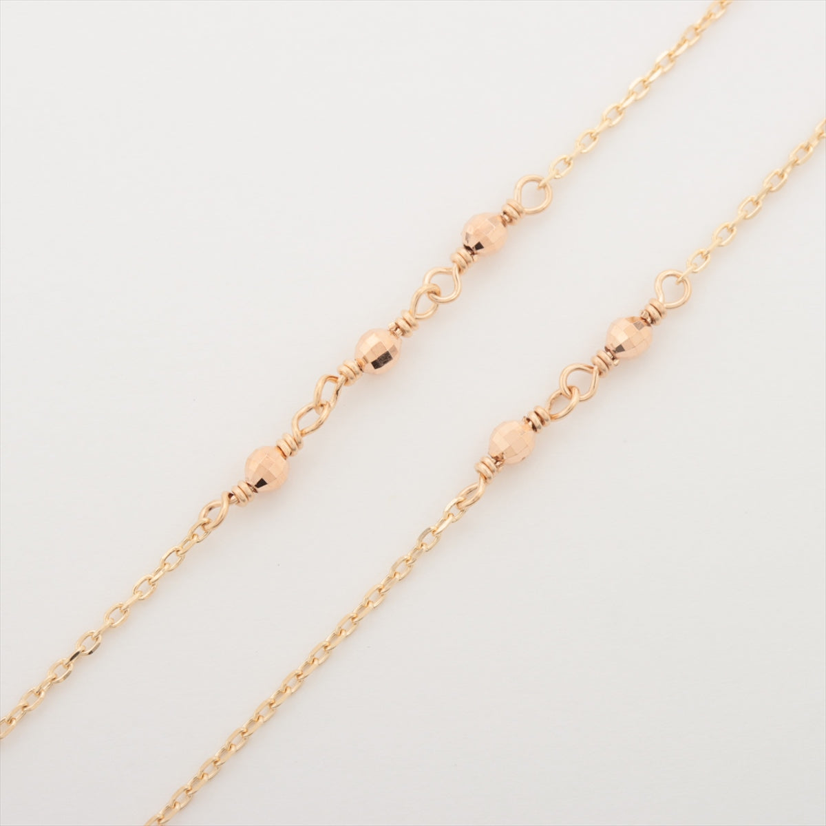 aget Necklace chain K10(YG×PG) 2.2g