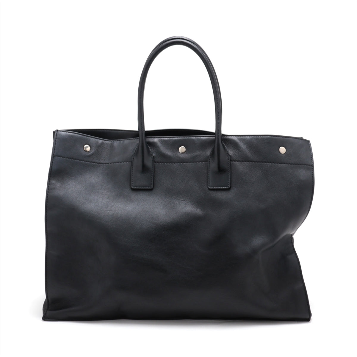 Saint Laurent Paris Rive Gauche Leather Tote bag Black 587273