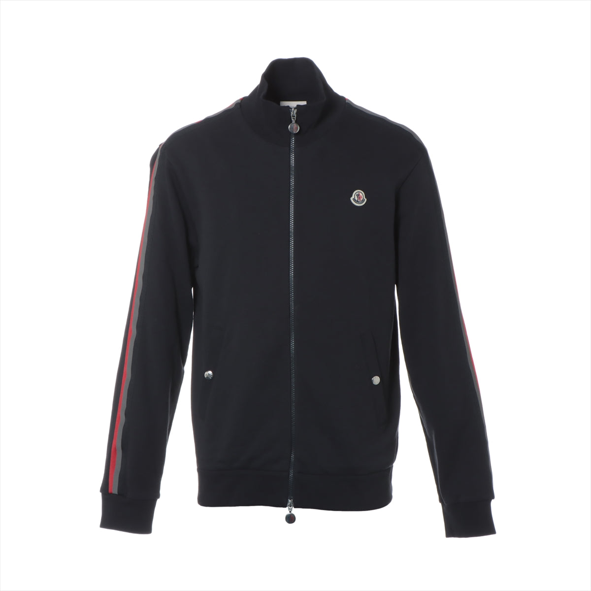 Moncler 19-year Cotton & Polyurethane track jacket XL Men's Navy blue  F10918G75300
