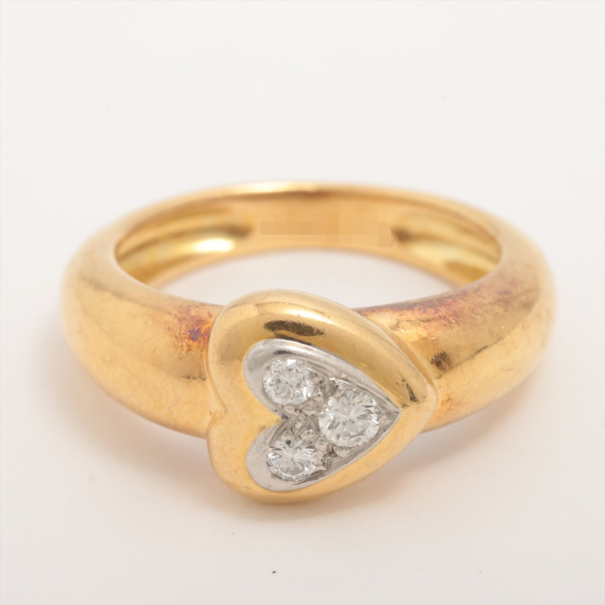 Van Cleef & Arpels diamond Ring 18kt(YG×WG) 5.8g 0.12